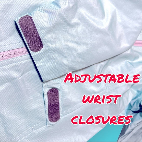 🎉HOST PICK 🎉NWT HAWKE & Co Girls Rain Jacket/Windbreaker in Teal. Girls 7/8 - Picture 12 of 15